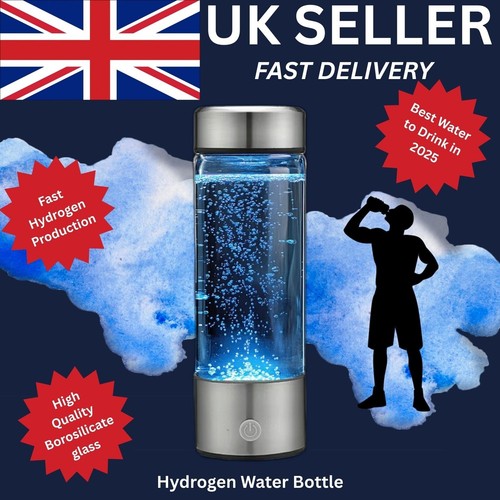 Hydrogen water bottle portable - water,