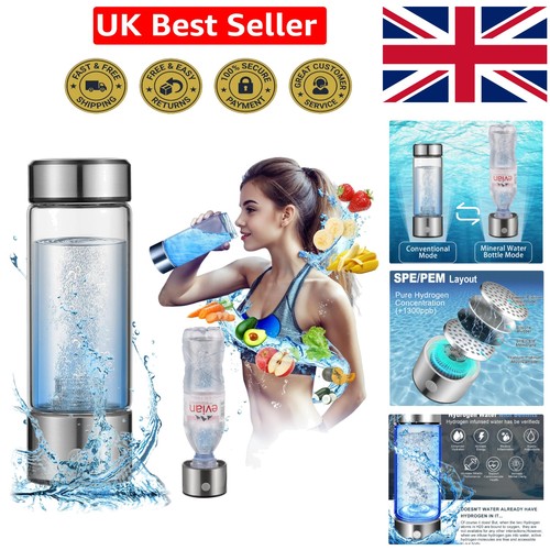 Portable hydrogen water bottle - hydrogen,