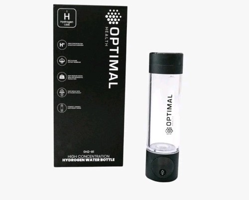 Hydrogen water bottle with - water,