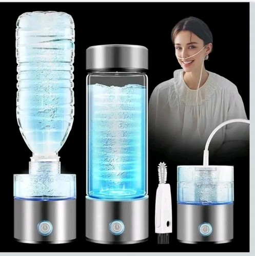 Hydrogen water bottle - water, portable